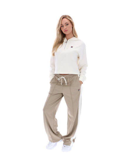Gardenia Fiorella 1/4 Zip Up Hoodie - Gardenia