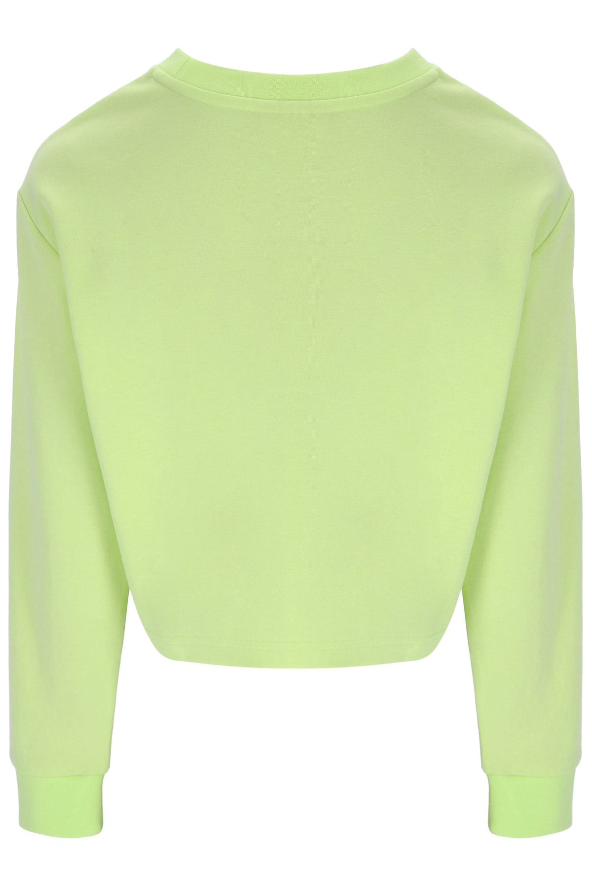Shadow Lime Jorie Wide Crew Neck Sweatshirt - Shadow Lime