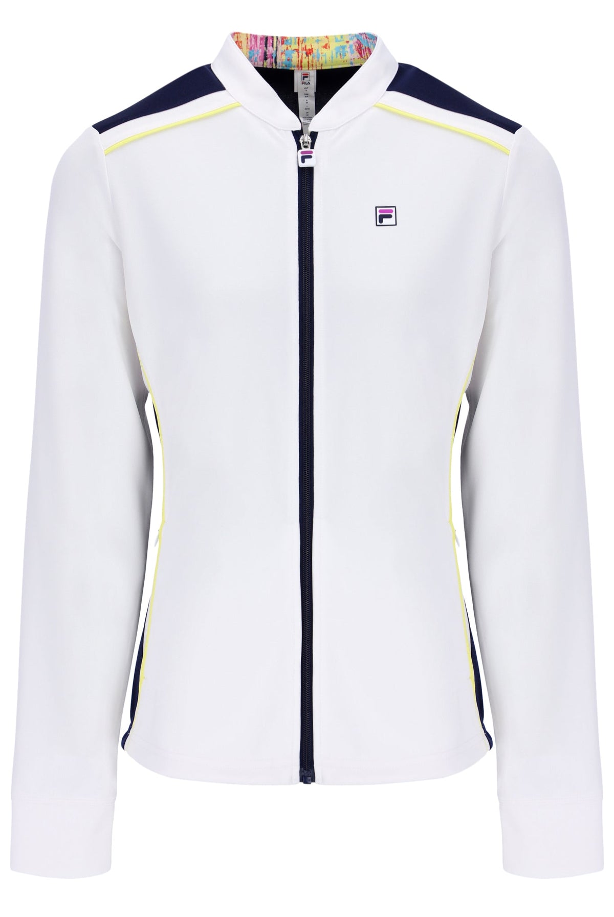 White Alley Track Top - White