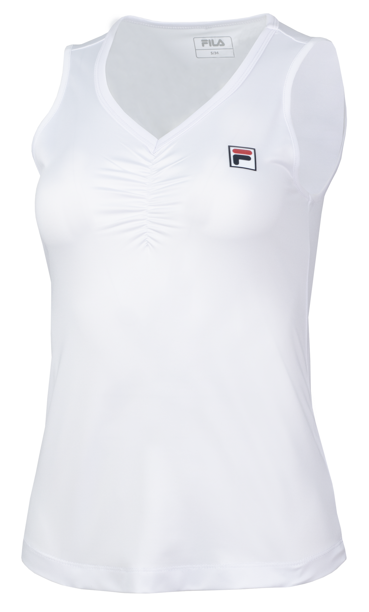 White Marleen Tennis Tank Top - White
