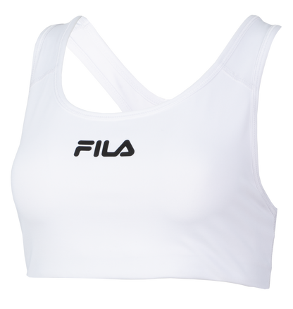 White Lea Tennis Sports Bra - White