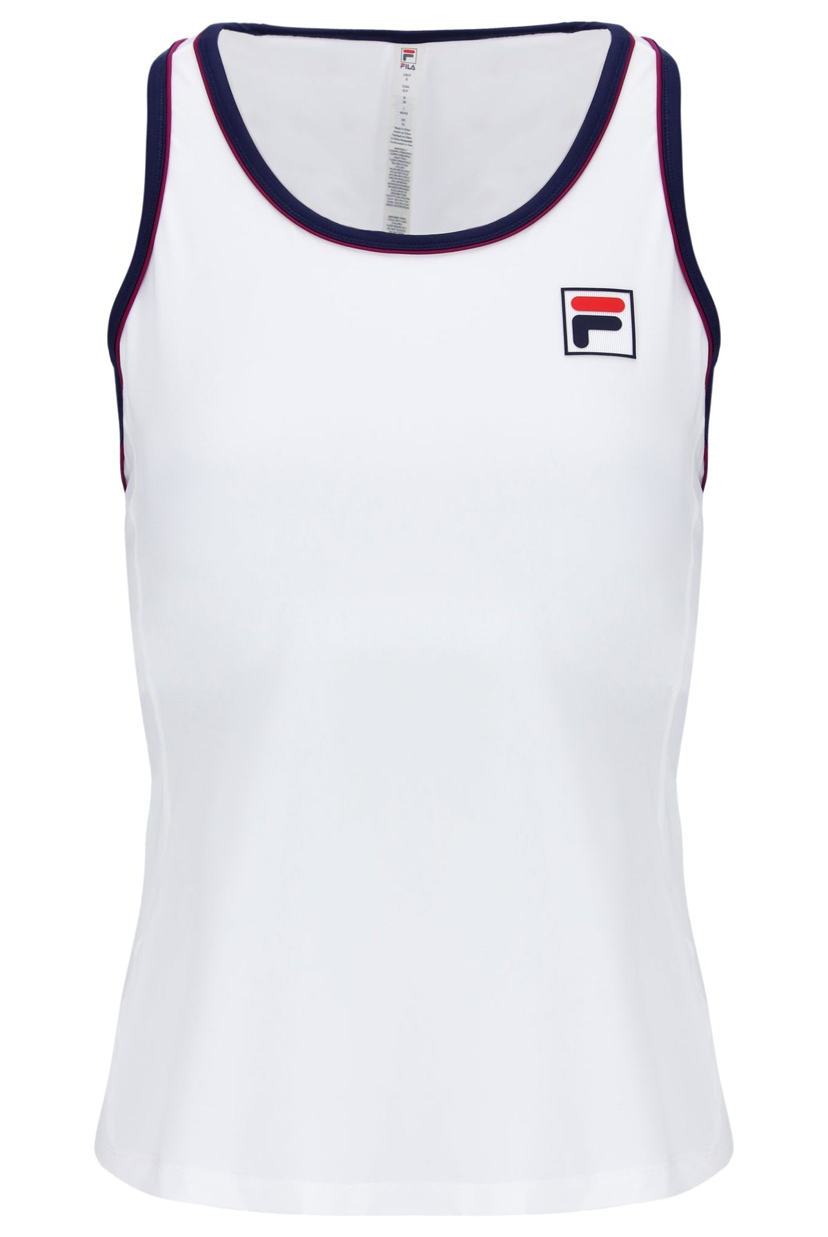 White Heritage Racerback Top - White