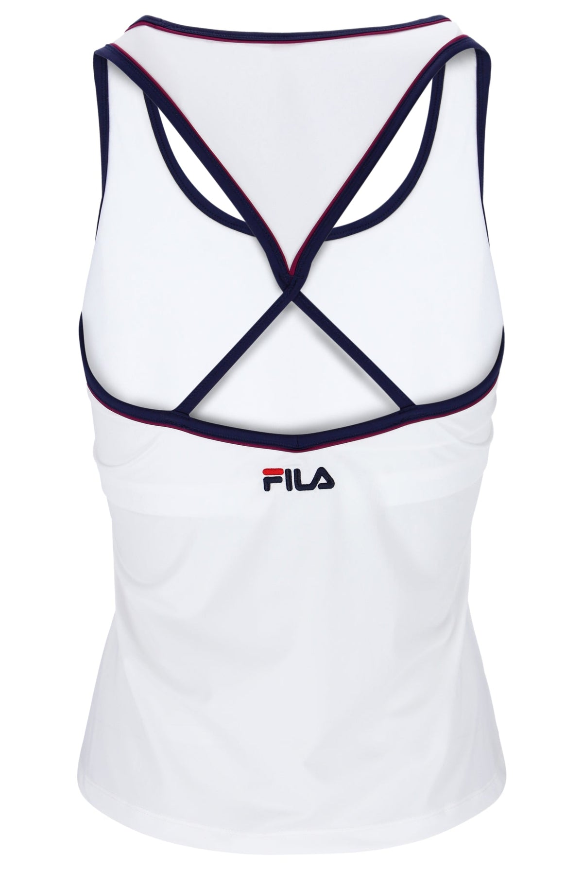 White Heritage Racerback Top - White