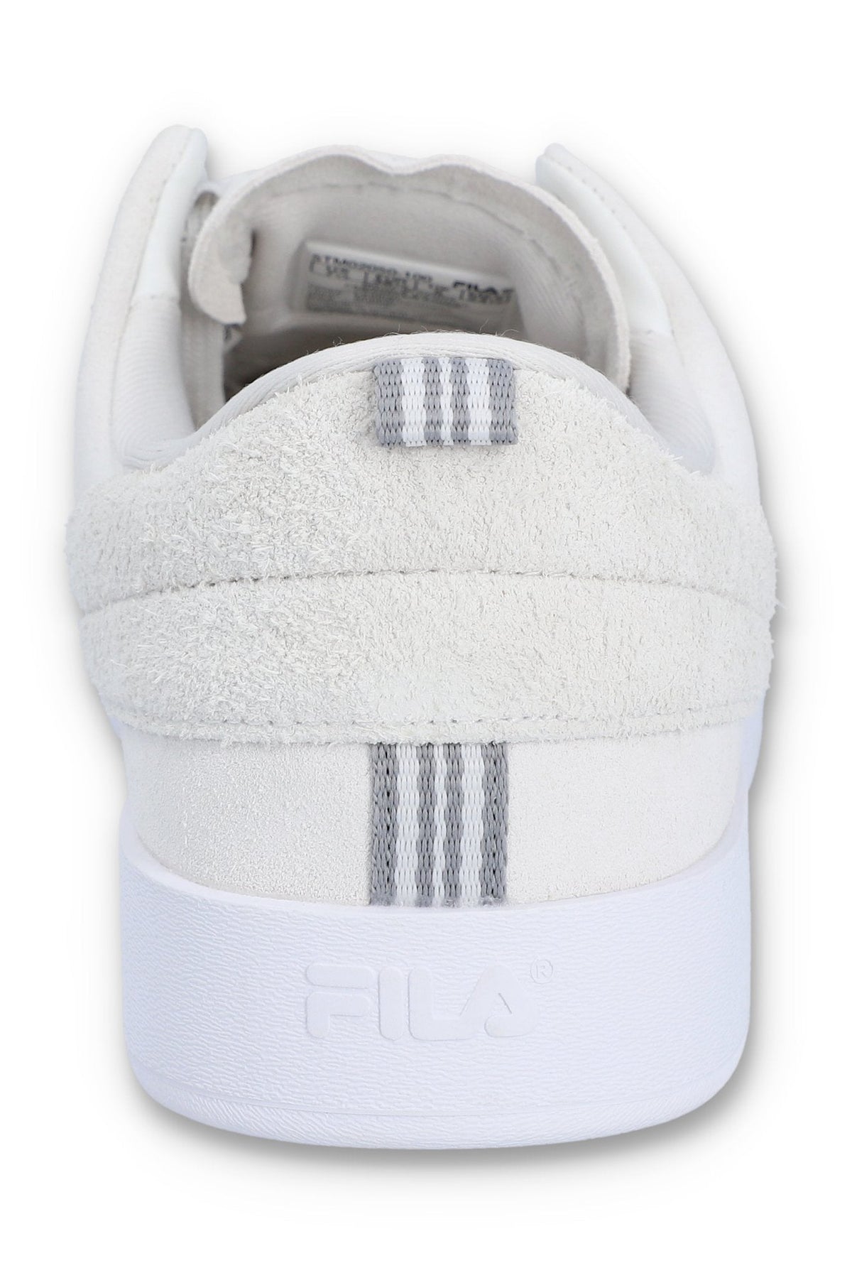 White Suede Festa 77 Heritage Tennis Trainer - White