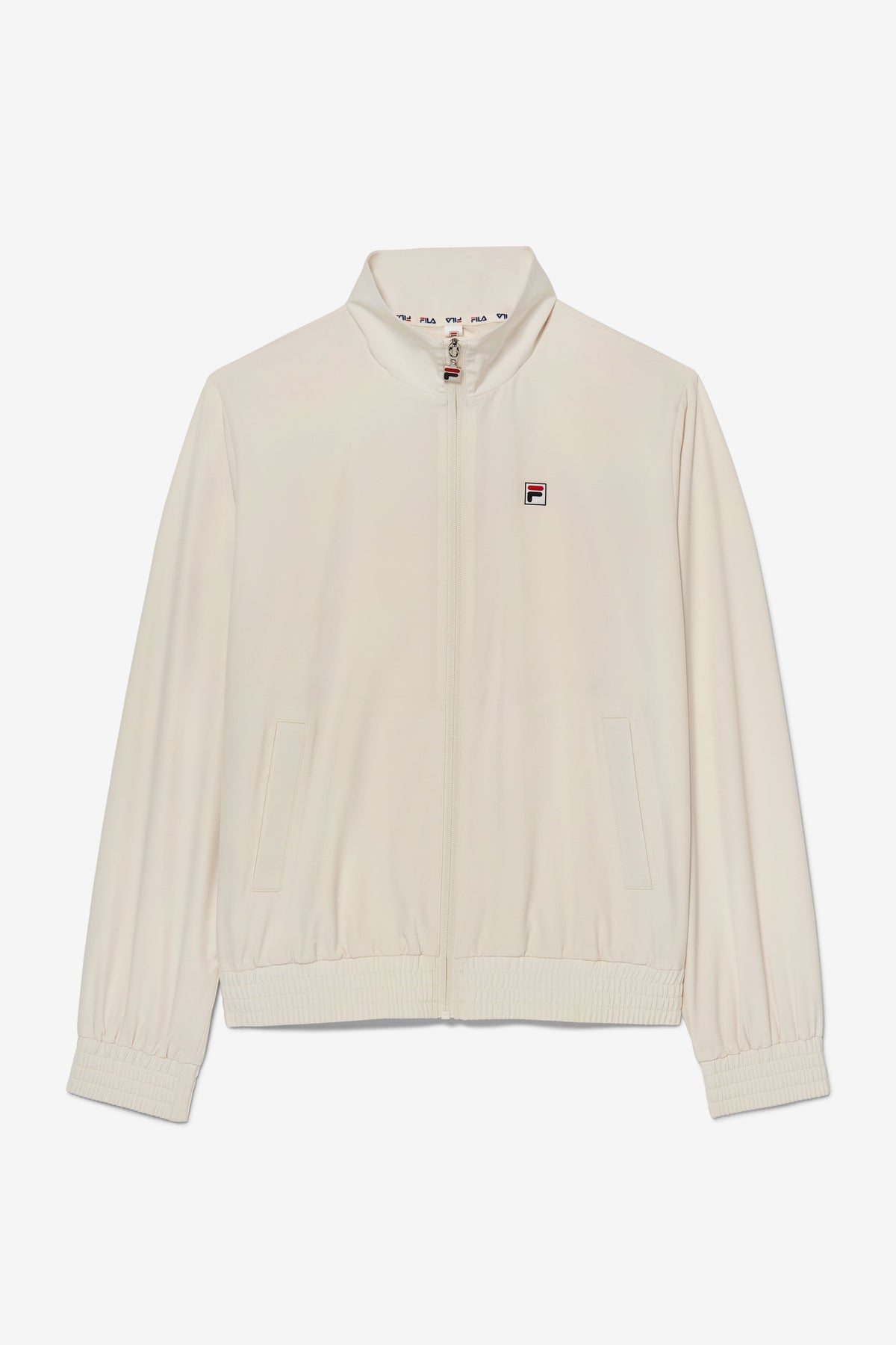 Beige Tennis Advantage Track Top - Beige