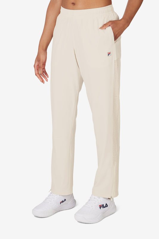 Beige Tennis Advantage Track Pant - Beige
