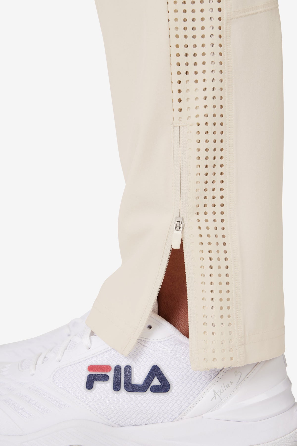 Beige Tennis Advantage Track Pant - Beige