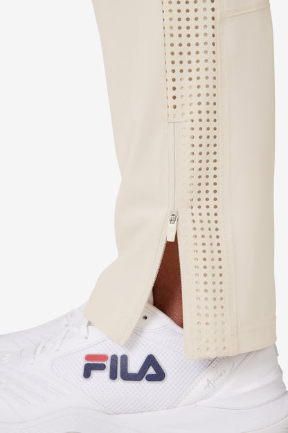 Beige Tennis Advantage Track Pant - Beige