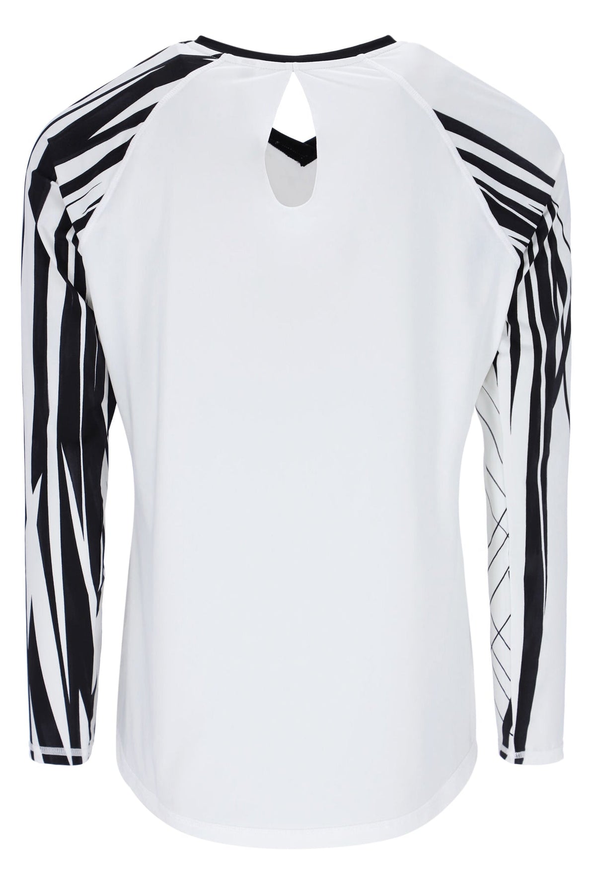 White Pro Tennis Long Sleeved Top - White