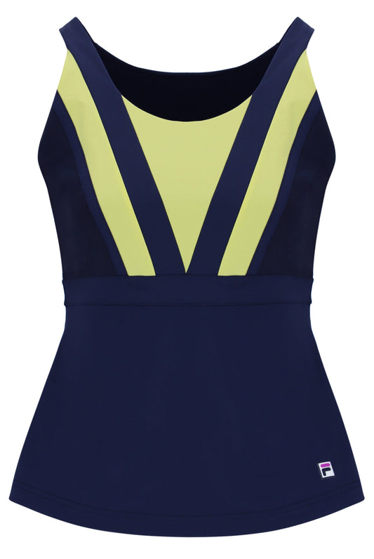 Fila Navy Alley Halter Tank - Fila Navy