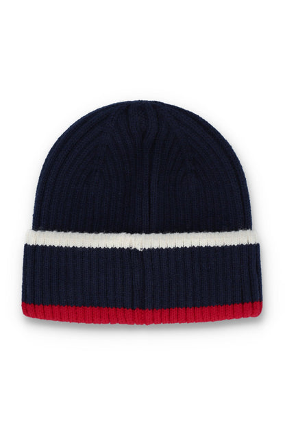 Fila Navy Ciro Ribbed Turn-Up Beanie - Fila Navy