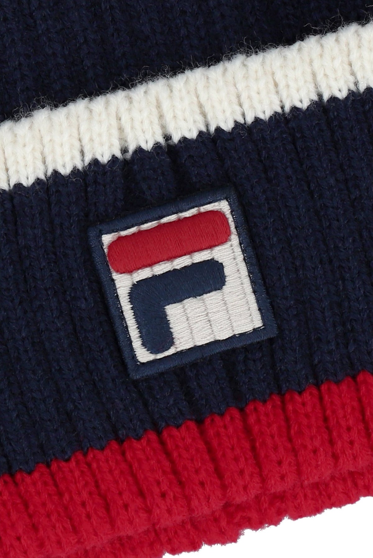 Fila Navy Ciro Ribbed Turn-Up Beanie - Fila Navy