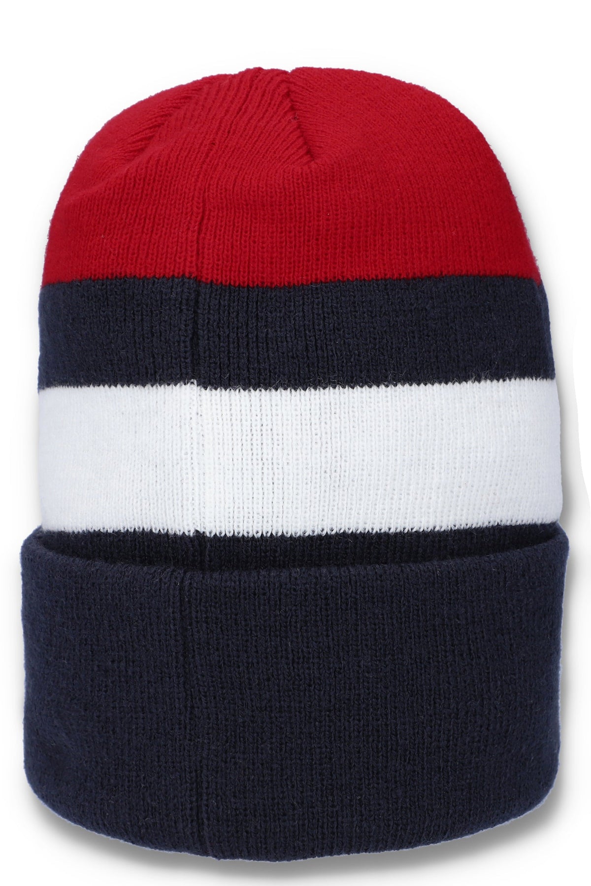 Peacoat Thames Flat Knit Turn Up Beanie - Peacoat