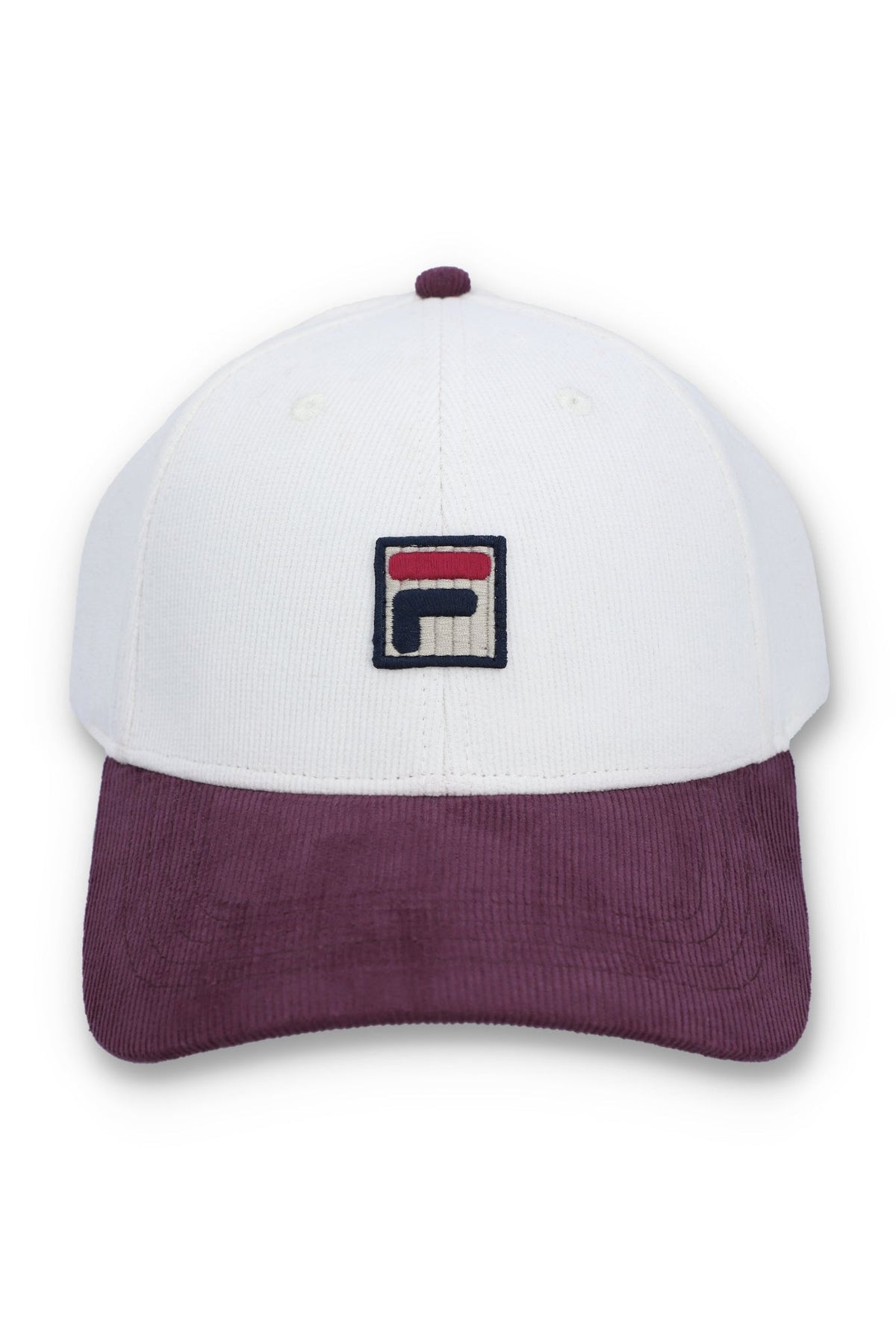 Gardenia Clarke Corduroy Colour Block Baseball Cap - Gardenia