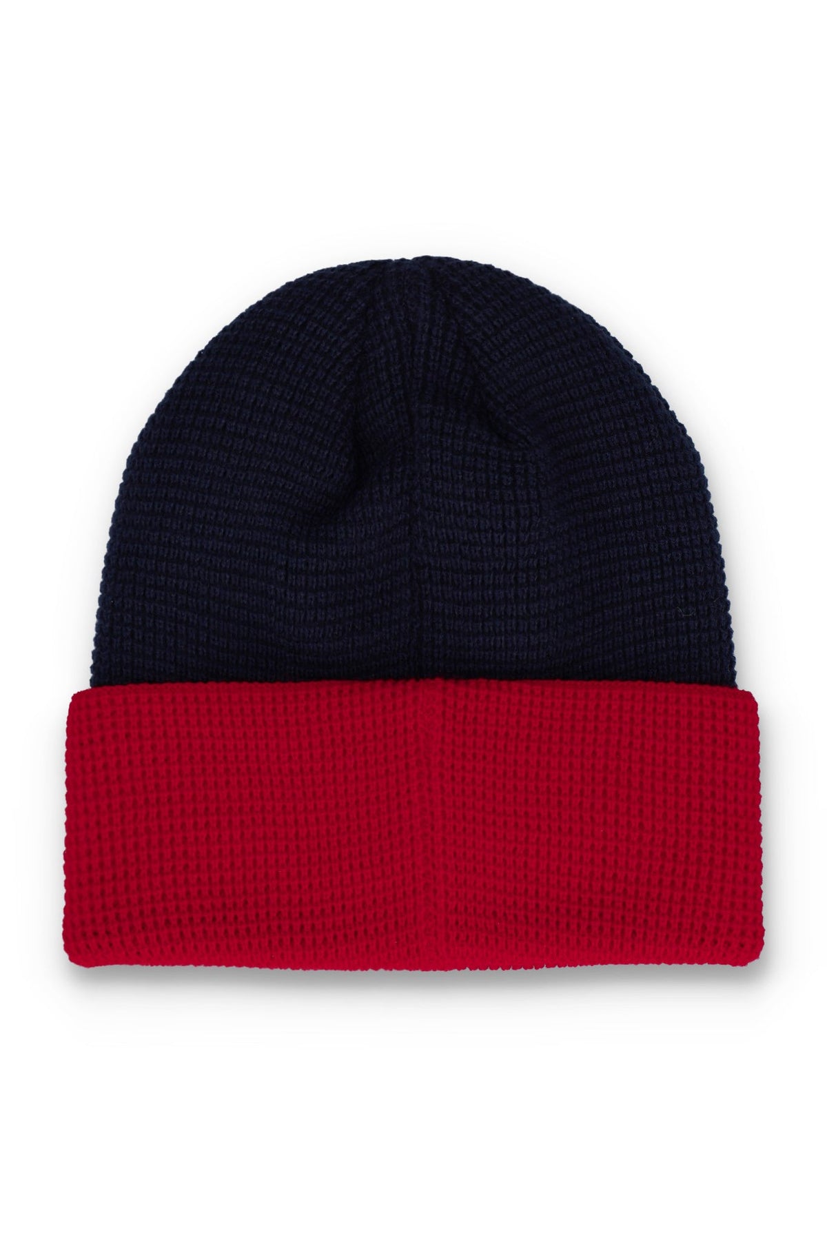 Fila Navy Rune Colourblock Turn-Up Beanie -