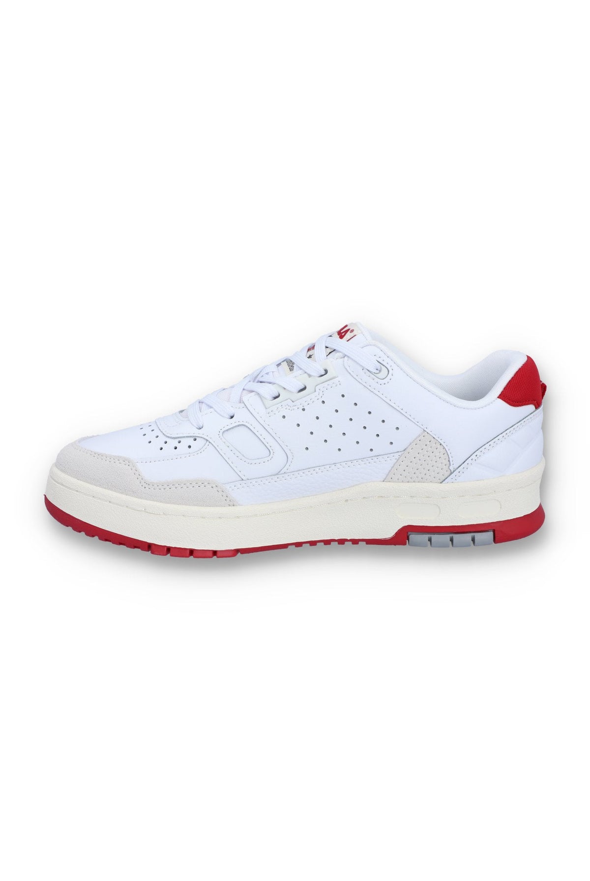 White Rissmo Low Basketball Trainer - White