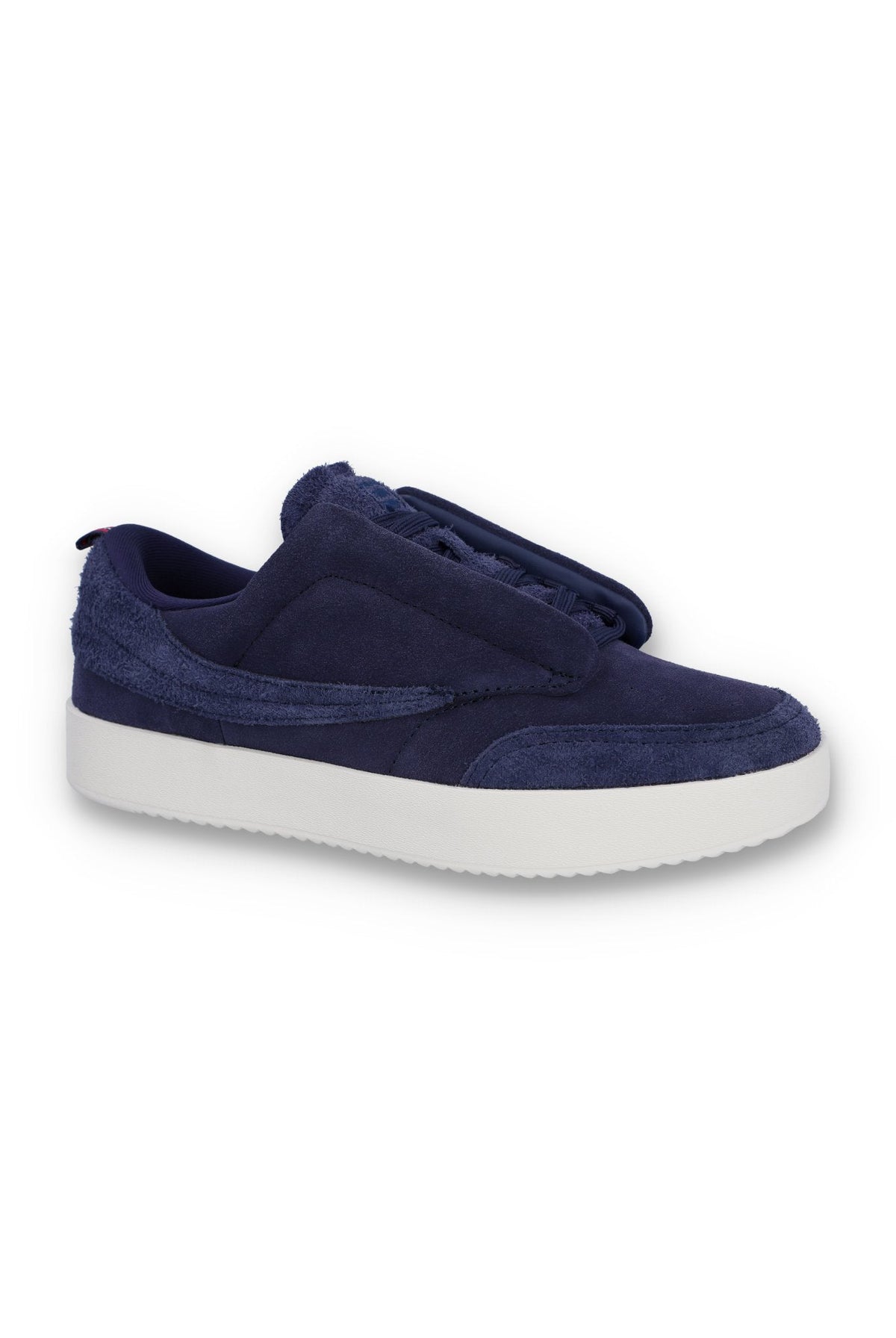 Navy Suede Festa Trainer - Navy