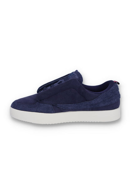 Navy Suede Festa Trainer - Navy