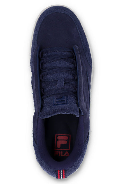 Navy Suede Festa Trainer - Navy