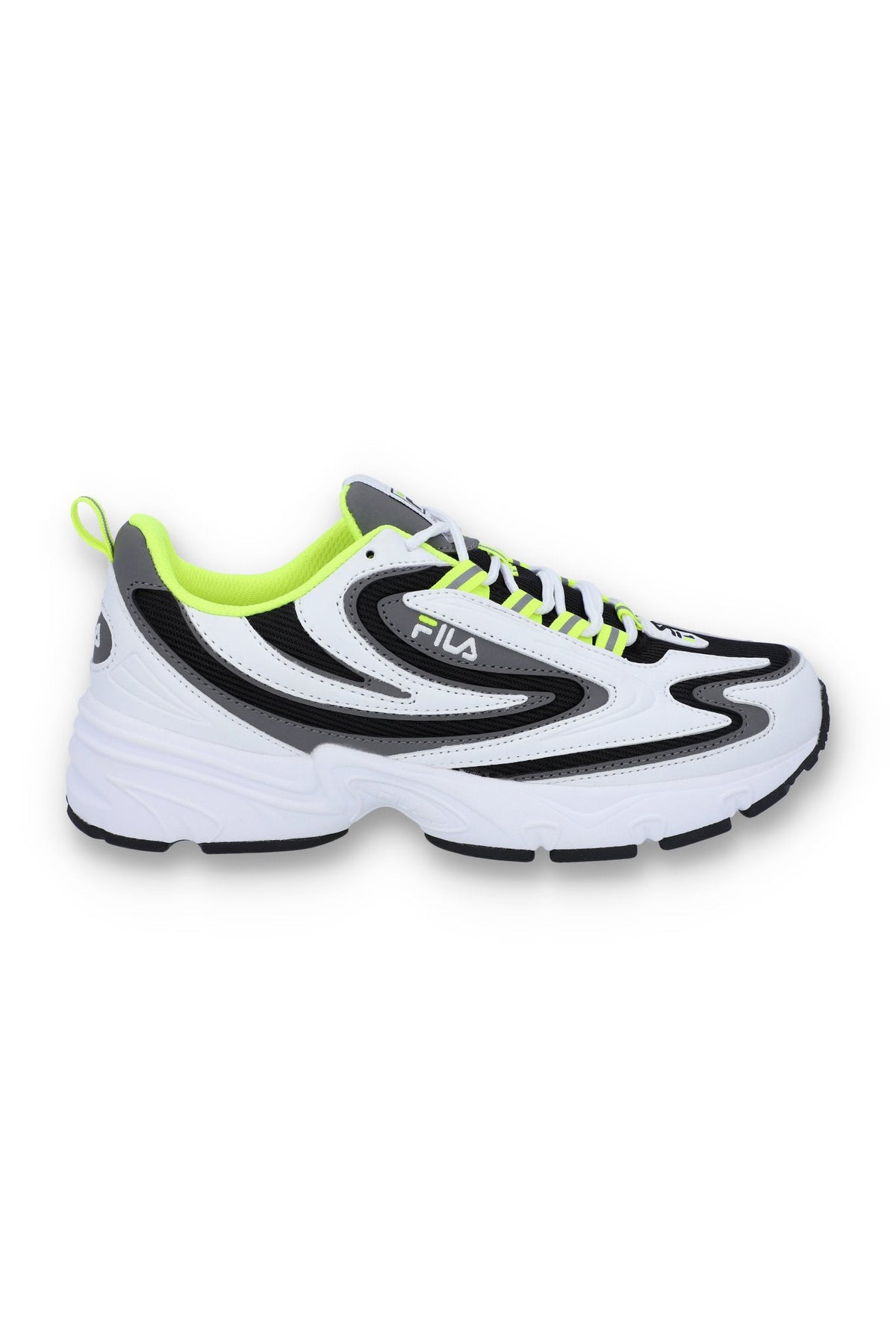 White Actix Women's Trainer - Black
