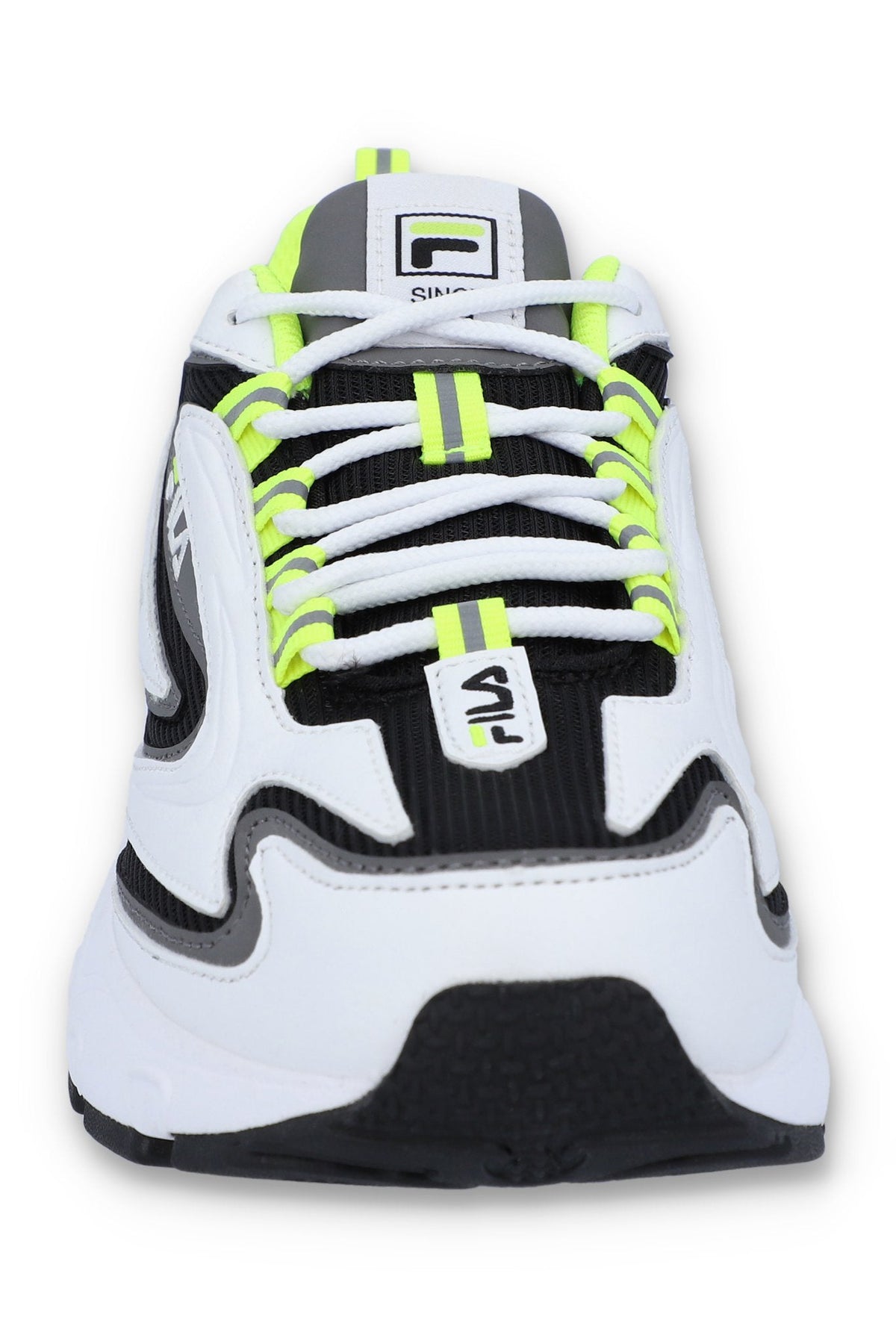 White Actix Women's Trainer - Black