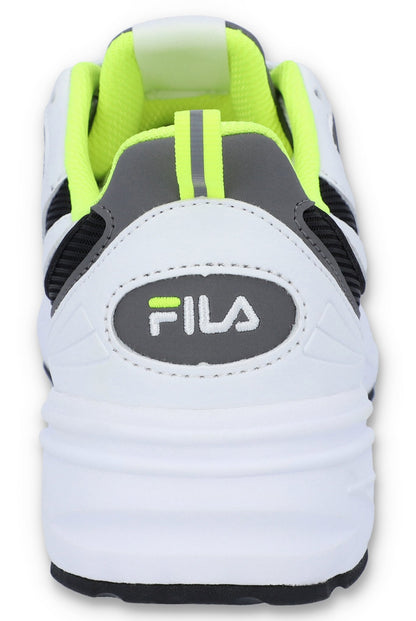 White Actix Women's Trainer - Black