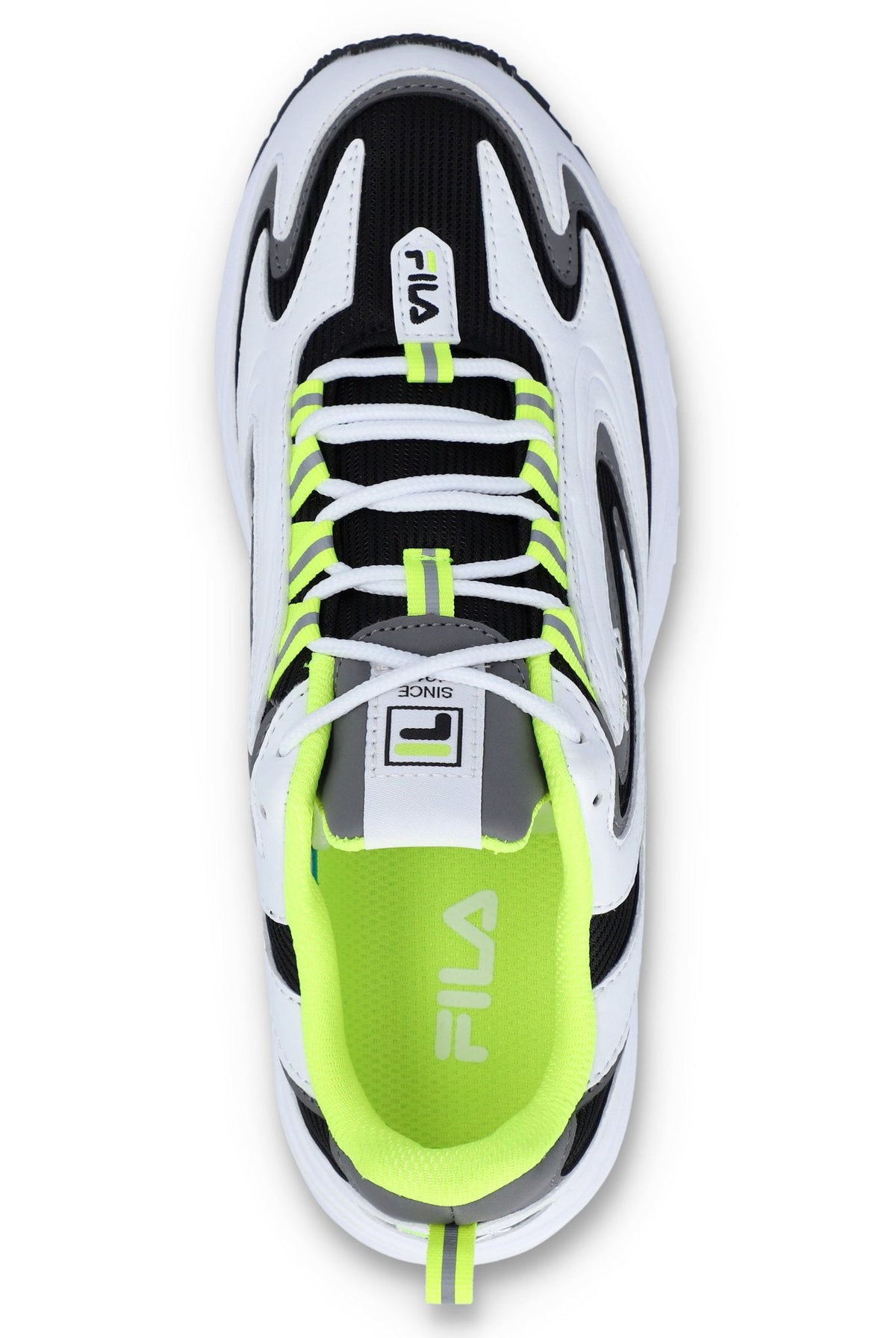 White Actix Women's Trainer - Black