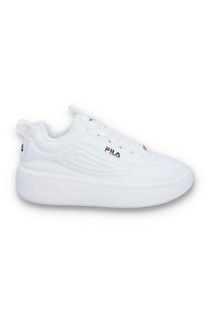 White Superbubble Fila Trainer - White