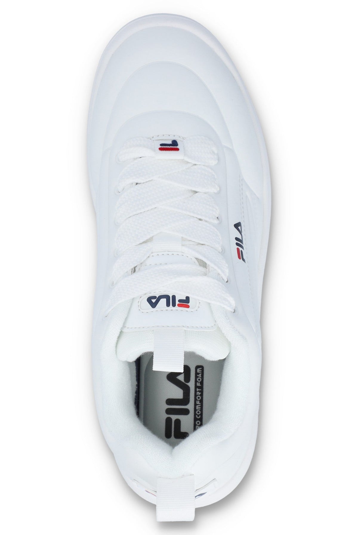 White Superbubble Fila Trainer - White