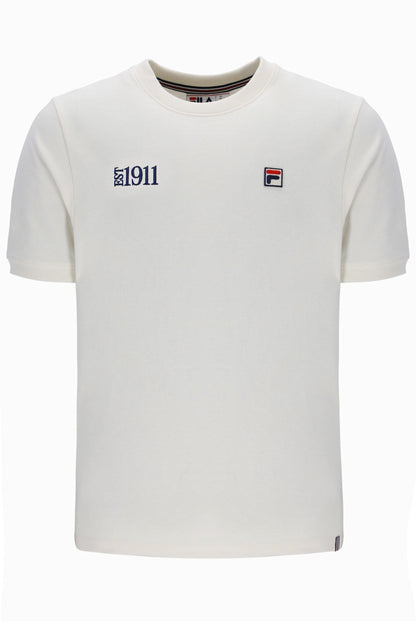 Gardenia Silvio Simple Tee - Gardenia
