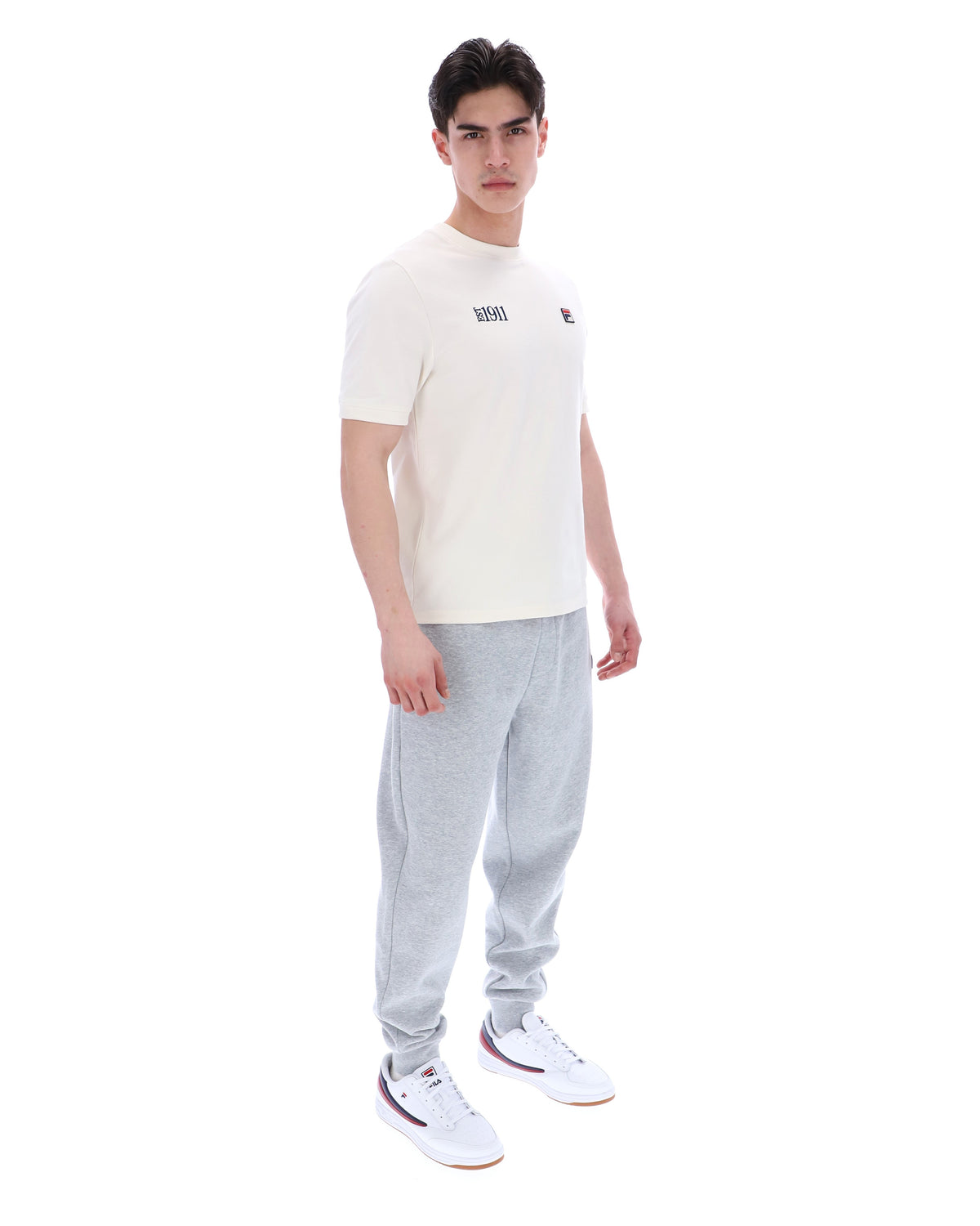 Gardenia Silvio Simple Tee - Gardenia