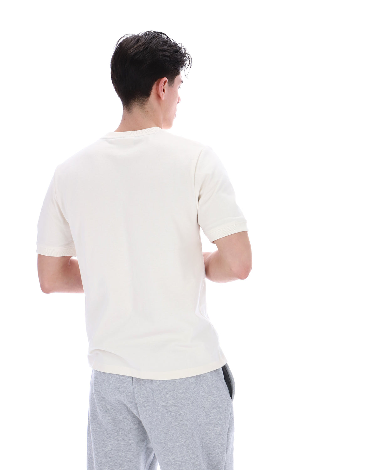 Gardenia Silvio Simple Tee - Gardenia