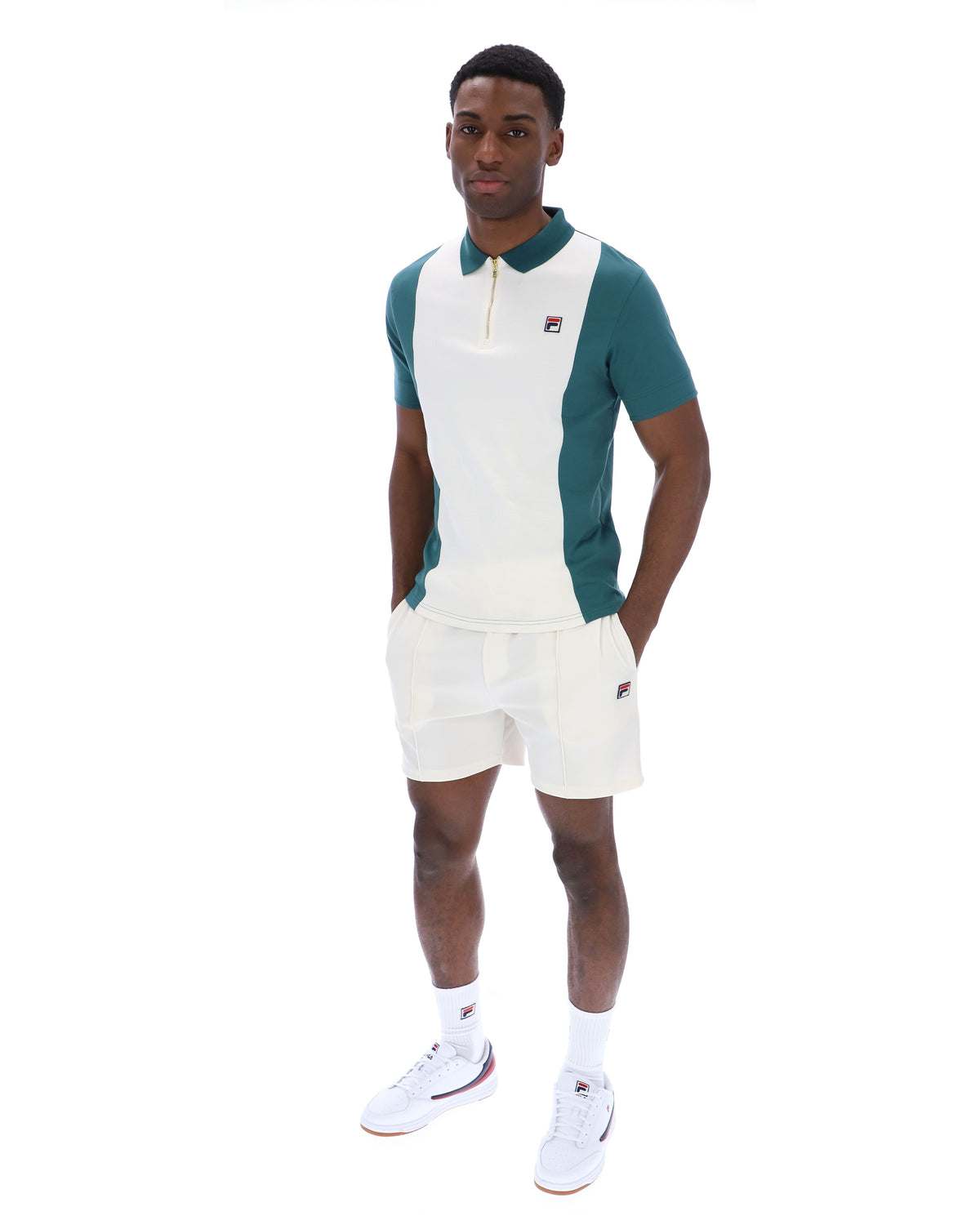 Mediterranea Pierro Zip Up Polo - Mediterranea