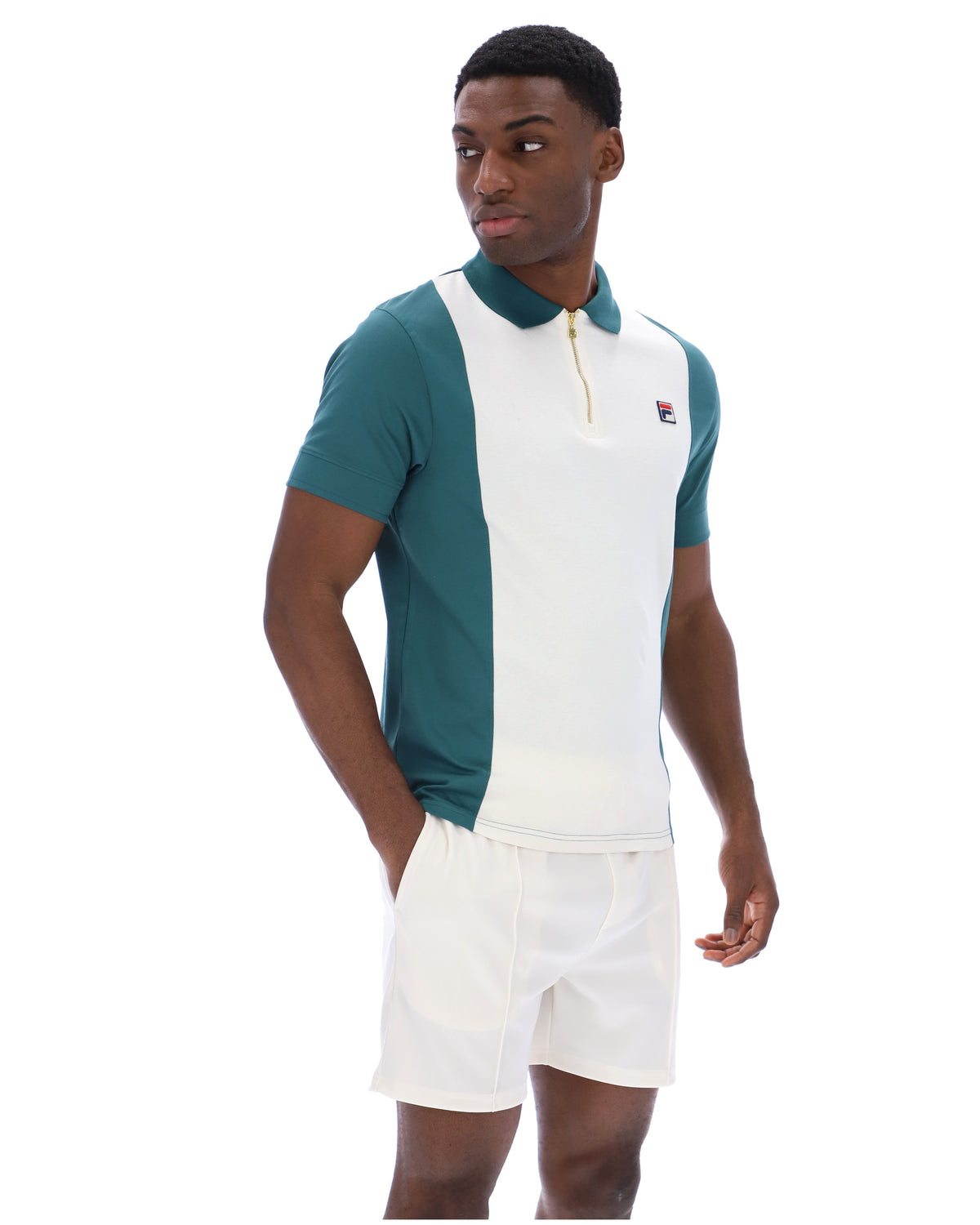 Mediterranea Pierro Zip Up Polo - Mediterranea