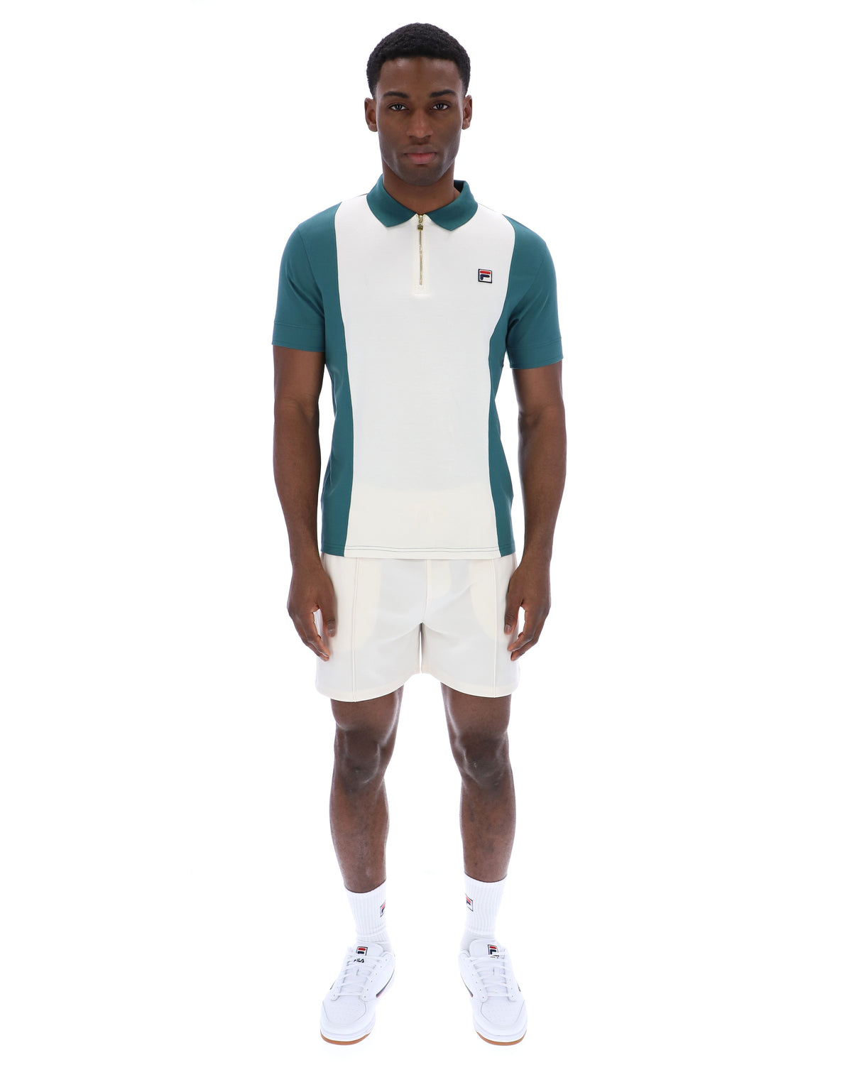 Mediterranea Pierro Zip Up Polo - Mediterranea