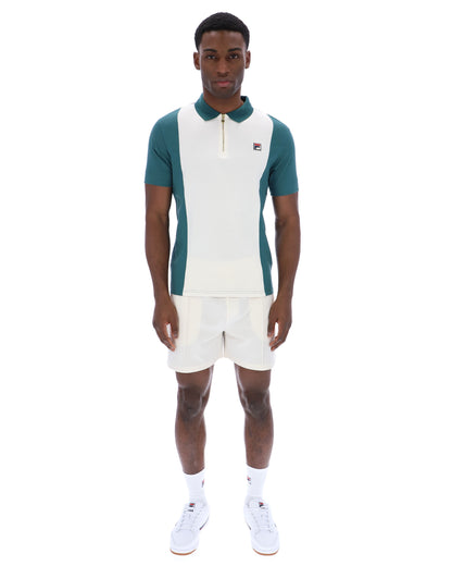 Mediterranea Pierro Zip Up Polo - Mediterranea