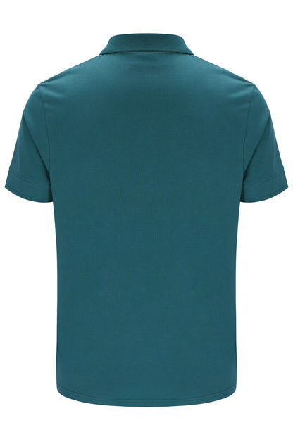 Mediterranea Pierro Zip Up Polo - Mediterranea