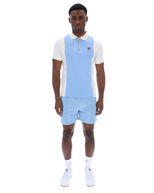 Frozen Fjord Pierro Zip Up Polo - Skyway