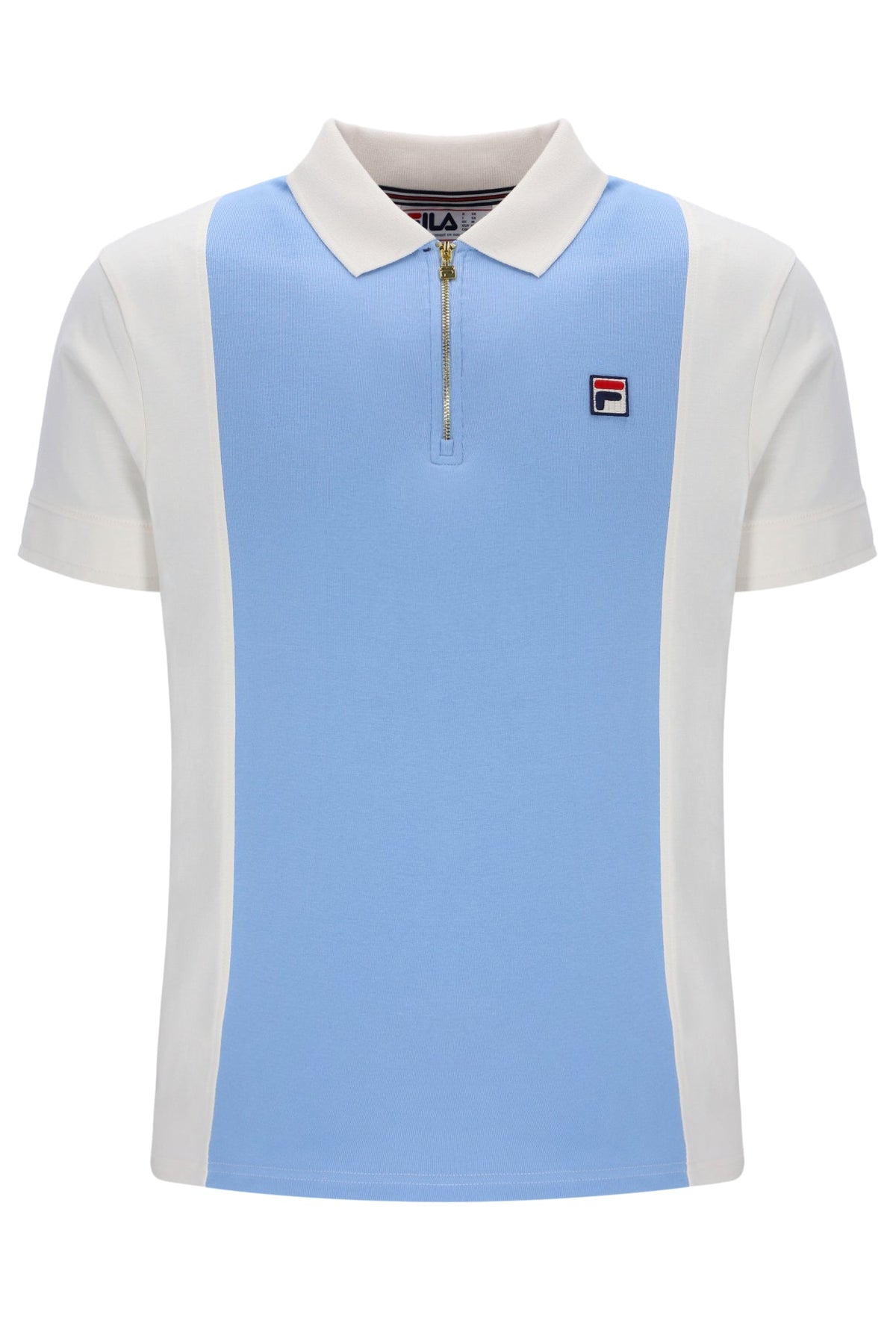 Frozen Fjord Pierro Zip Up Polo - Skyway