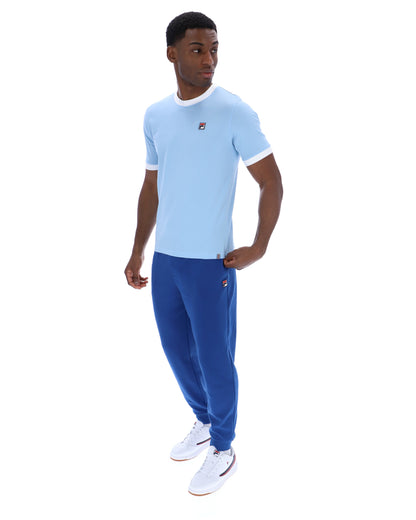 Frozen Fjord Marconi Essential Ringer T-Shirt - Fresh Baby Blue