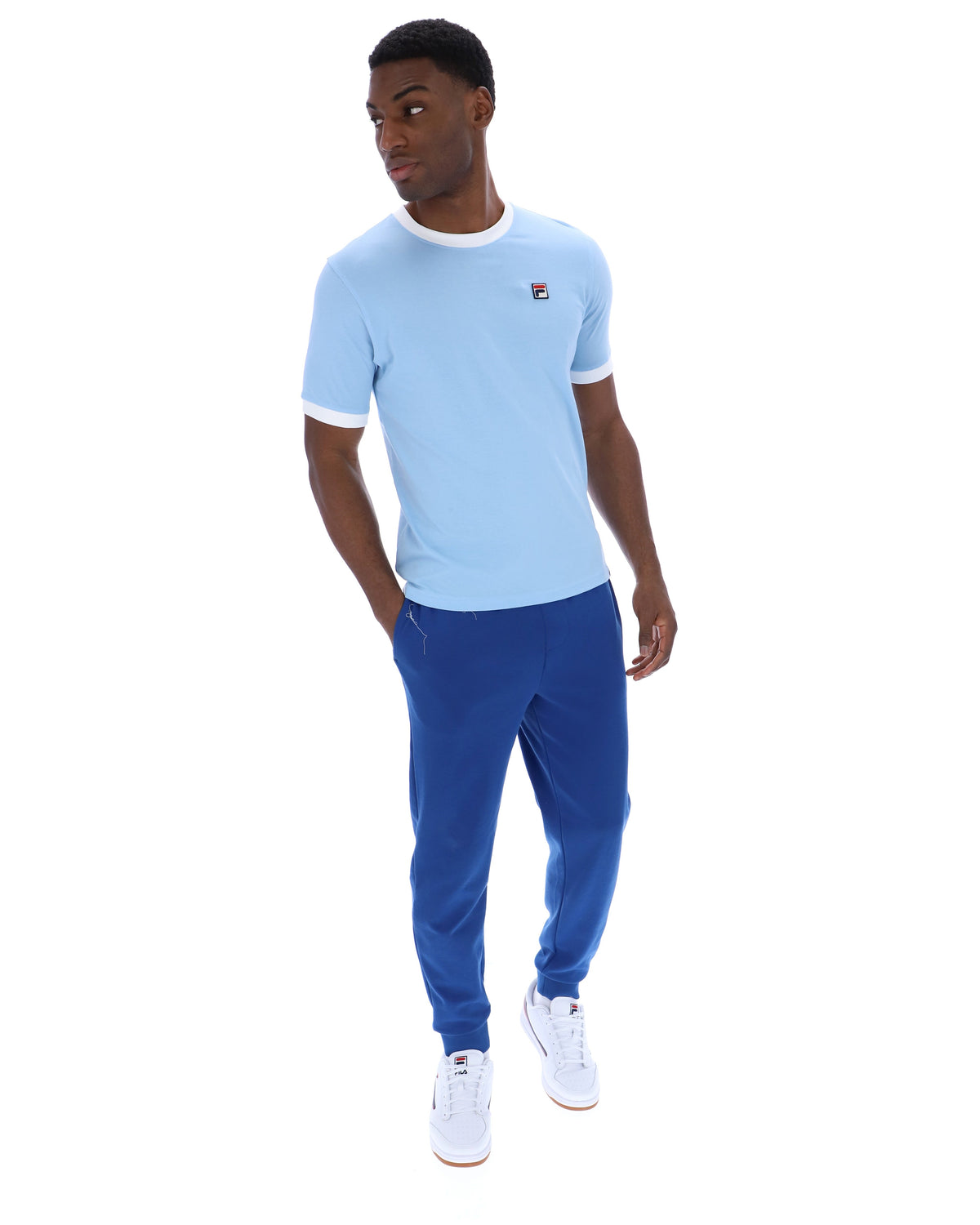 Frozen Fjord Marconi Essential Ringer T-Shirt - Fresh Baby Blue