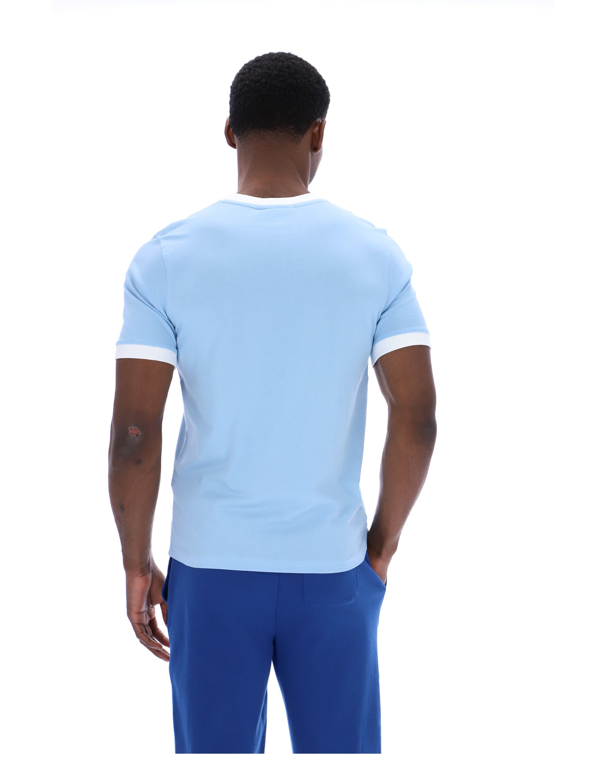 Frozen Fjord Marconi Essential Ringer T-Shirt - Fresh Baby Blue