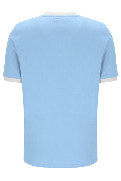 Frozen Fjord Marconi Essential Ringer T-Shirt - Fresh Baby Blue