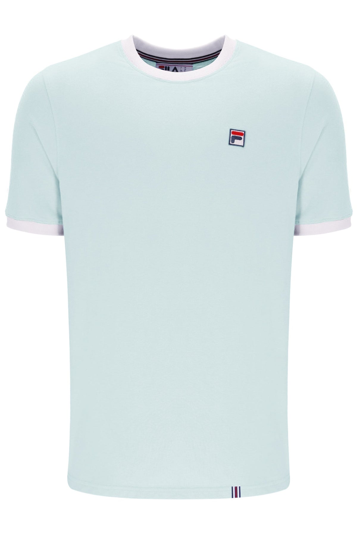 Surf Spray Marconi Essential Ringer T-Shirt - Mint Blue