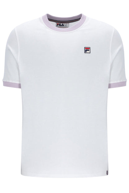 White Marconi Essential Ringer T-Shirt - White