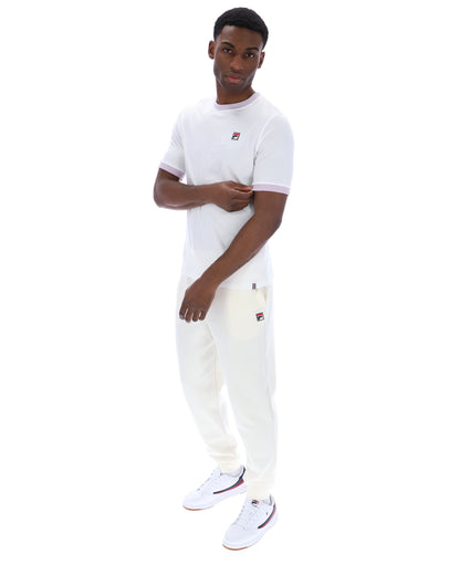 White Marconi Essential Ringer T-Shirt - White