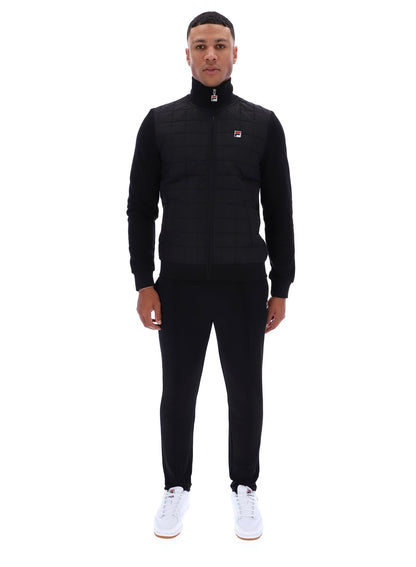 Black Moor Padded Front Jacket - Black