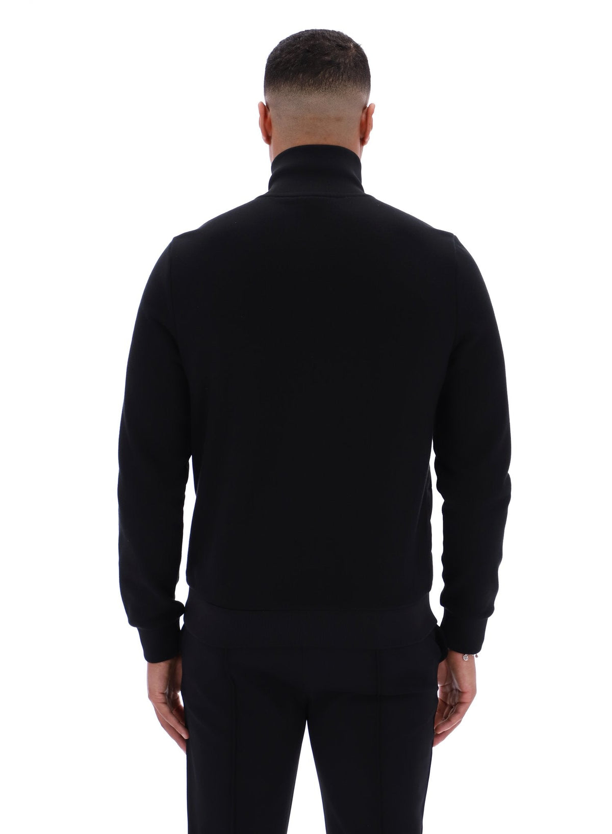 Black Moor Padded Front Jacket - Black
