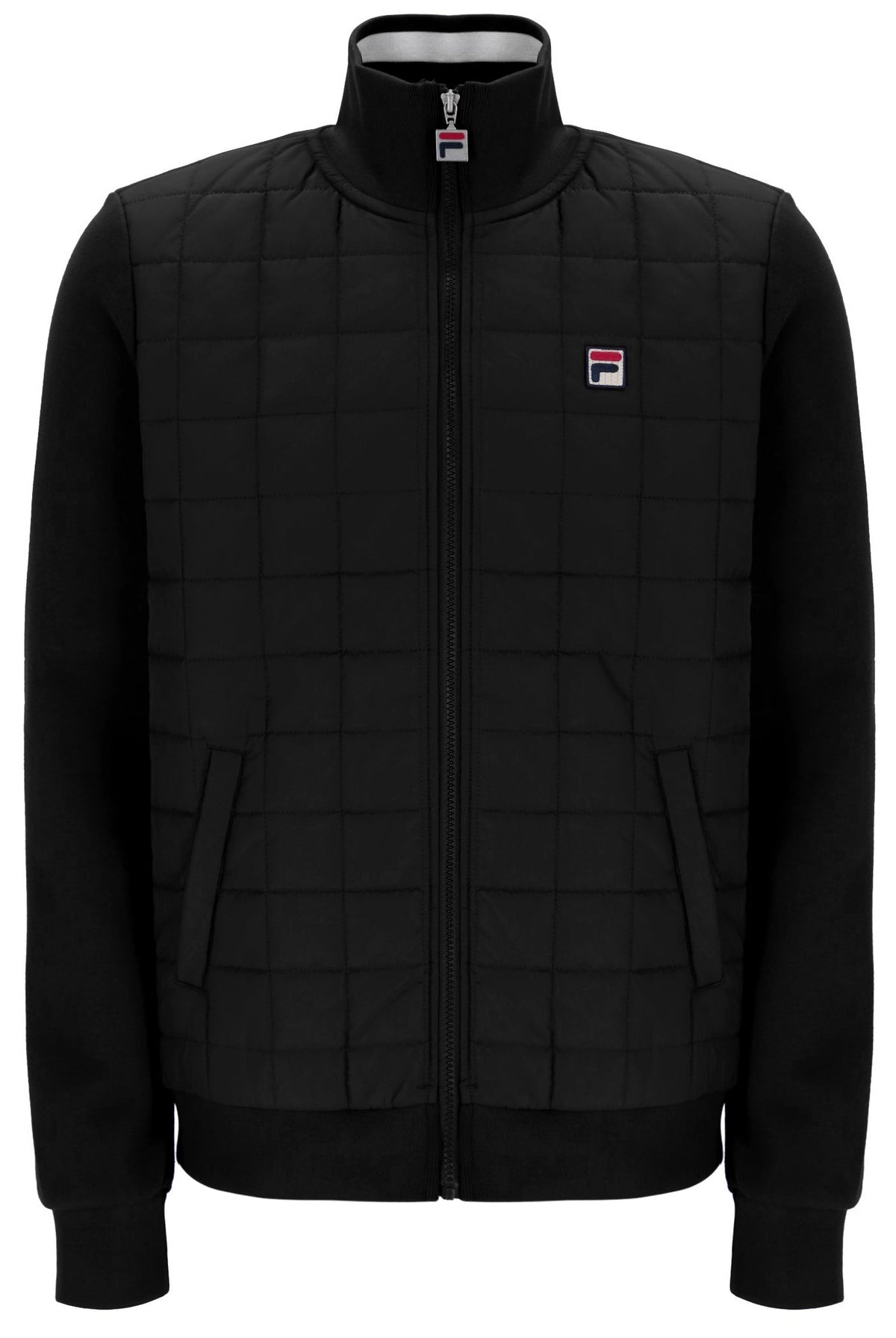 Black Moor Padded Front Jacket - Black