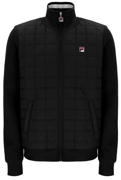 Black Moor Padded Front Jacket - Black